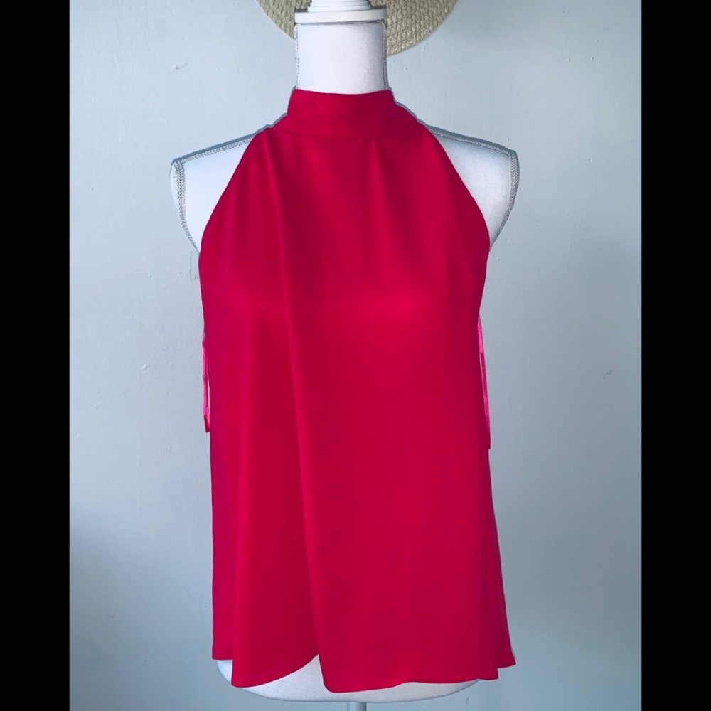 ZARA💫🌟 BASICS HOT PINK BLOUSE
